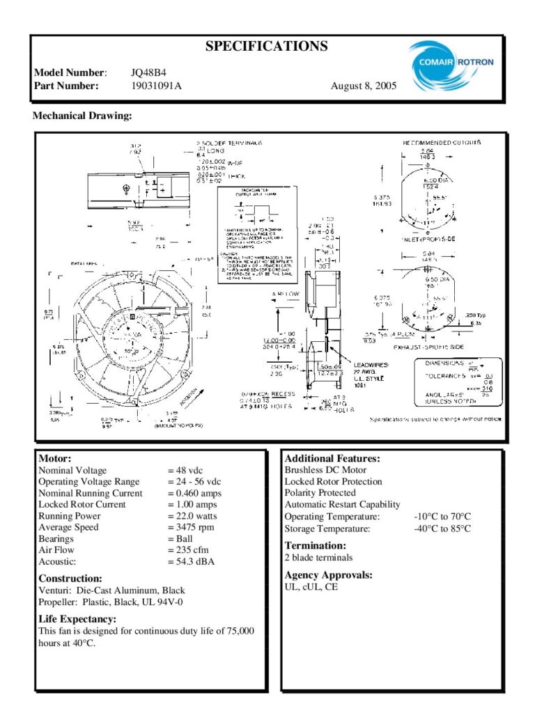 Biblioteca Nikola Tesla thumbnail of VENTILADOR JQ48B4 COMAIR ROTRON