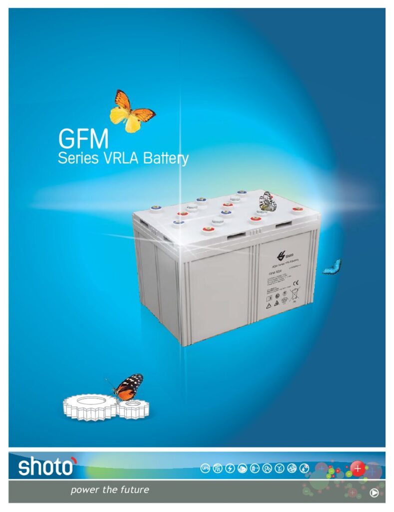 Biblioteca Nikola Tesla thumbnail of GFM-200 SHOTO SERIES VRLA BATTERY