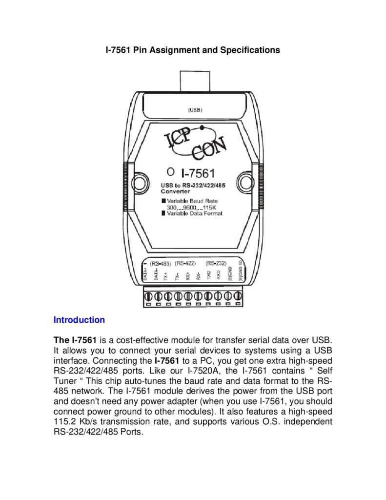 Biblioteca Nikola Tesla thumbnail of I-7561 Convertidor multimedia de Ethernet