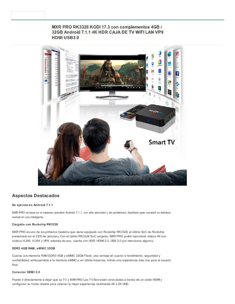 Biblioteca Nikola Tesla thumbnail of MXR PRO Android 7.1.1 RK3328 4K TV BOX 4GB _ 32GB