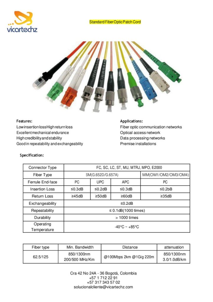 Biblioteca Nikola Tesla thumbnail of PATCH CORD Fiber_optic_patch_cord (FALTA ACTUALIZAR DATOS)