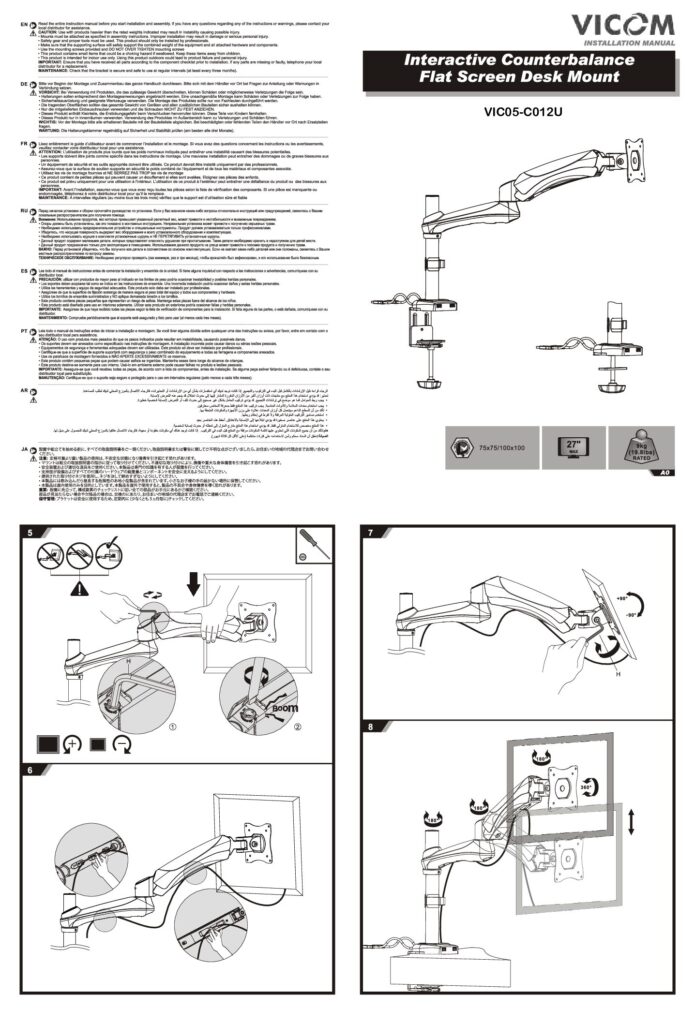 Biblioteca Nikola Tesla thumbnail of VIC05-C012U manual-VICOM