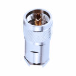 CONECTOR MACHO PL259 REUTILIZABLE CABLE RG8 CONECTOR MACHO PL259 SOLDAR CABLE RG8. Marca: Vicom. Referencia: PL259M-CR-RG8