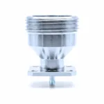 Conector DIN 7/16 Hembra para Chasis 1-2-145B CONECTOR DIN 7/16 HEMBRA PARA CHASIS. Marca: VICOM. Referencia: CH-7/16-H