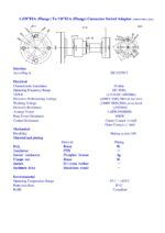 ADAPTADOR 1 5/8 EIA - 7/8 EIA FLANGE ADAPTADOR 1 5/8 EIA - 7/8 EIA FLANGE, Referencia: ADP-1-5/8EIA-7/8EIA