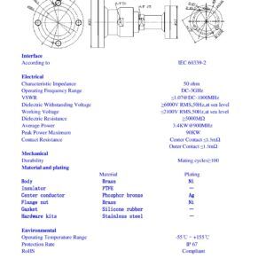 ADAPTADOR 1 5/8 EIA - 7/8 EIA FLANGE, Referencia: ADP-1-5/8EIA-7/8EIA